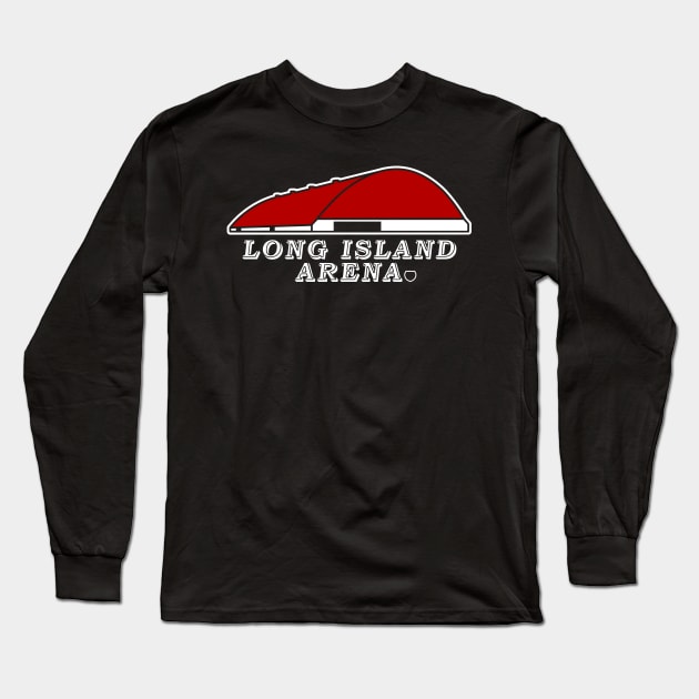 Long Island Arena Long Sleeve T-Shirt by Off Peak Co.